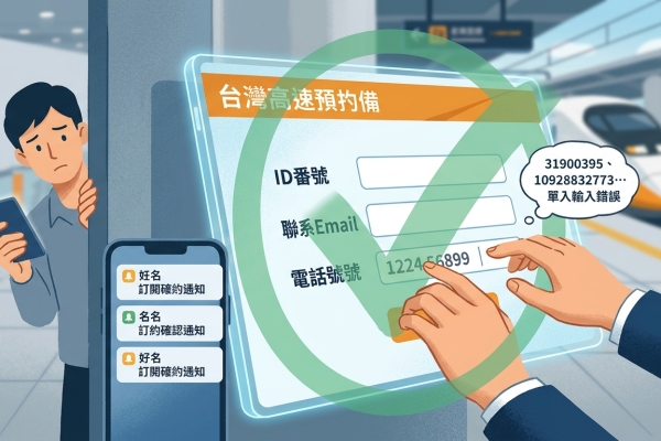 民眾個資遭冒用訂高鐵票？高鐵澄清：訂票人誤植，非系統漏洞