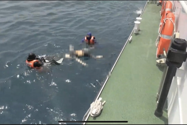 花蓮七七高地外海外海發現浮屍 海巡署打撈助返家 身分待確認