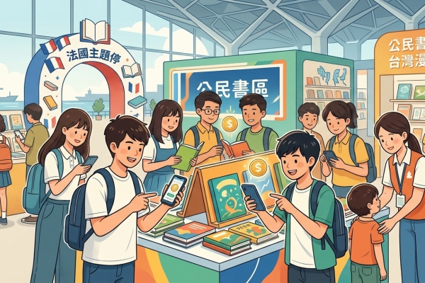 參觀台灣國際兒童及青少年嘉年華未來世代書展 卓揆：鼓勵踴躍使用文化幣 讓閱讀成為一生無形財富