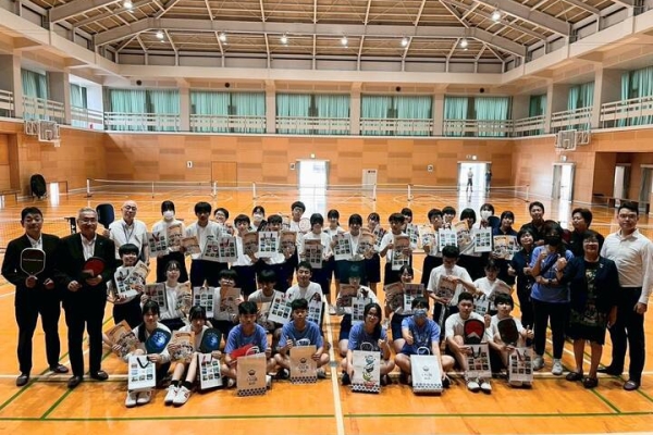 臺南市政府率團赴日本山口縣交流匹克球　深化國際體育交流再升級並強化合作