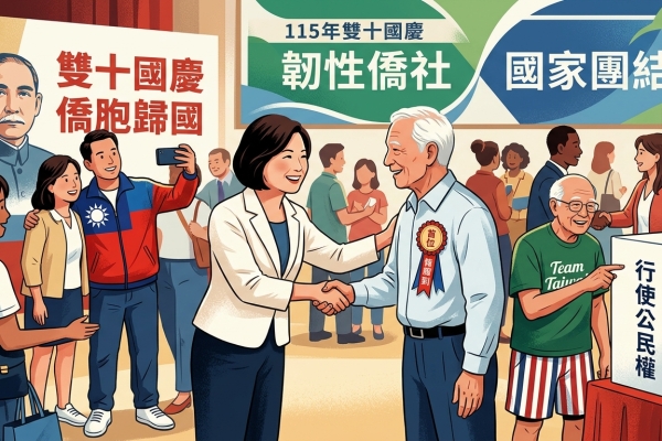 雙十國慶僑胞報到熱烈 澳洲僑胞連莊頭香 僑委會推花東旅遊加碼補助