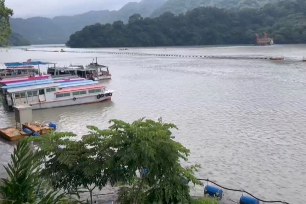 巴威降363毫米雨量 石門水庫進帳2億噸近滿水位