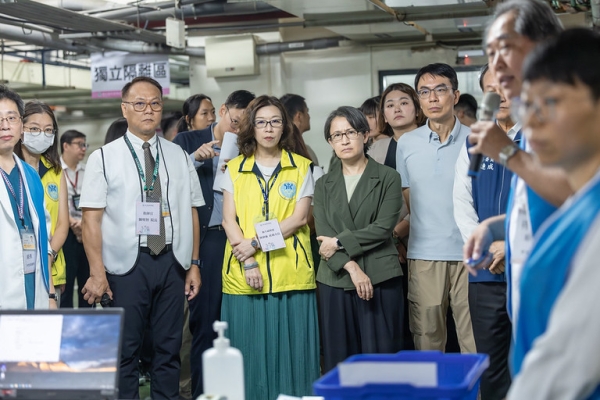 蕭美琴副總統視導南投城鎮韌性演練　實地了解韌性醫療與重要民生物資整備機制