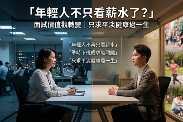 年輕人不在意薪水了？面試狂問「這三條件」　職場老人嘆：只求平淡健康過一生反映過勞現況