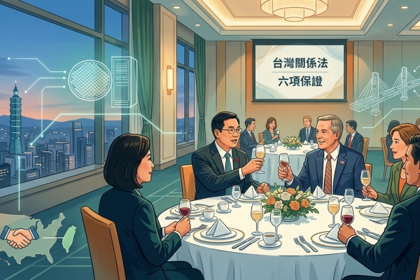 外交部政務次長陳明祺款宴全美議會交流理事會 盼深化台美合作