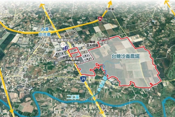 沙崙生態科學園區籌設計畫順利過關，南科第四期將打造完整科技S廊帶與智慧產業聚落