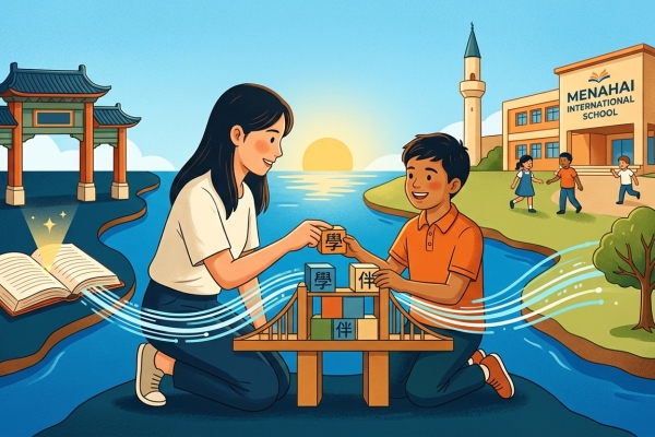 滿納海敘利亞難民華語伴學計畫 臺灣線上學伴赴土耳其交流