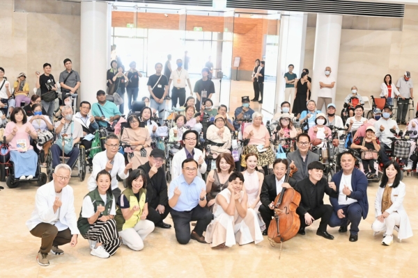 中鋼基金會攜手張正傑 第12屆輪椅族公益音樂會高美館登場