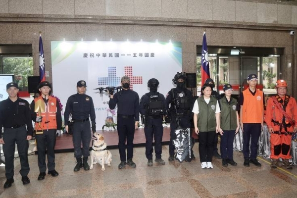 2500防災士登國慶大會　內政部組5大梯隊遊行展演