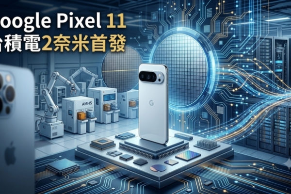 Google Pixel 11搶先台積電2奈米首發　AI手機晶片競賽提前開打