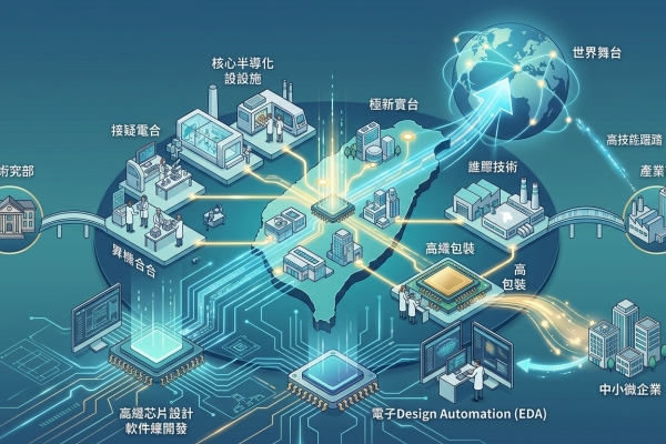 卓揆：推動全台半導體核心設施建置與前瞻晶片設計軟體開發 助臺灣高科技躍升世界舞臺