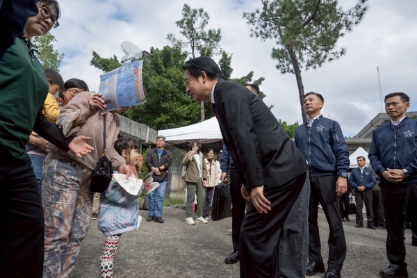 賴清德總統出席2025世界人權日典禮：重申民主是臺灣唯一方向，堅守和平、人權與法治核心價值