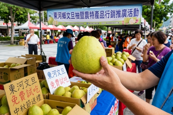 柚見中秋　台東東河文旦22日起直送板橋嘗鮮促銷