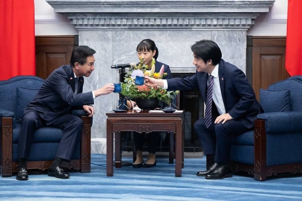賴總統接見日本維新會訪團 盼深化半導體等戰略產業合作