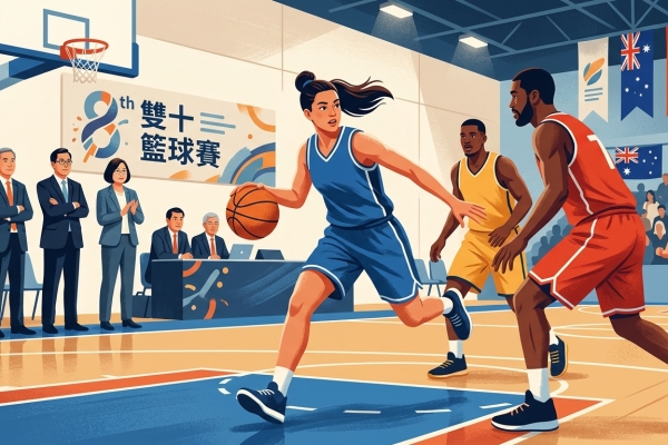 第8屆雪梨雙十國慶盃籃球賽登場 18隊逾百名球員以球會友