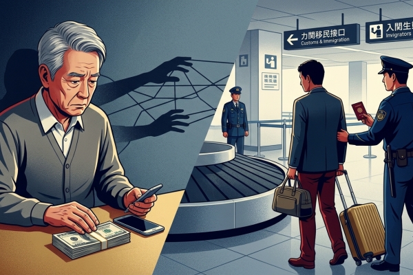 台男在日當詐團坑老翁620萬日圓後離境　再入境成田機場被逮長相姓名公開！自爆「已經取款5次」