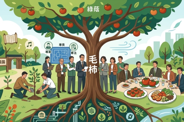 出席「國土綠蔭-毛柿宴」 鄭副院長：好好種樹 結合專業、專責、專法落實「國土綠蔭氣候調適計畫」