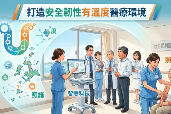 陳時中訪澎湖醫院　盼打造安全韌性有溫度醫療環境