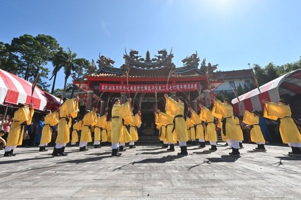 苗栗縣各界舉行祭孔大典 傳統三獻禮慶祝孔子2576週年誕辰