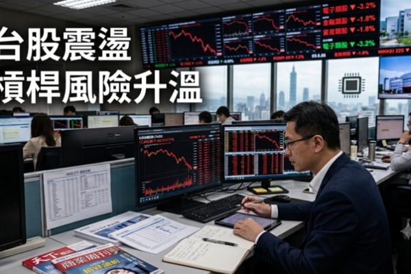 台股劇烈震盪背後　市場重新檢視槓桿資金風險