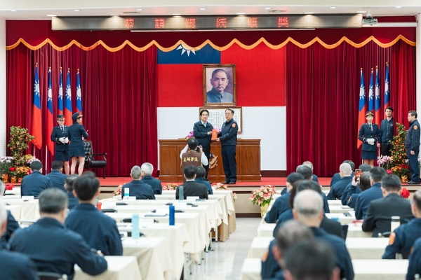賴清德總統主持警政署署務會報　聚焦打詐掃毒掃黑與社會治安維護