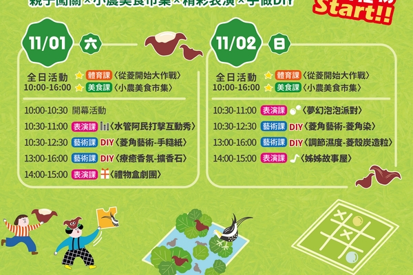 秋日農趣盛宴！2025《葫蘆裡農在玩什麼?》臺南官田埤塘生態親子體驗必玩攻略