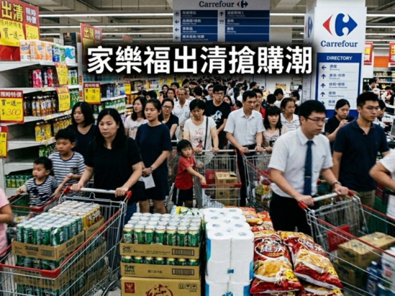 家樂福被收購　統一斥資301億完成接手　賣場商品降價大出清掀全臺搶購潮