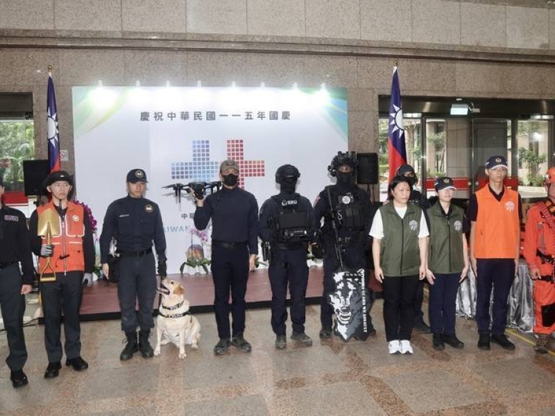 2500防災士登國慶大會　內政部組5大梯隊遊行展演